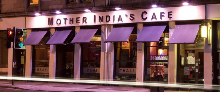 Mother India Best Restaurants Glasgow West End